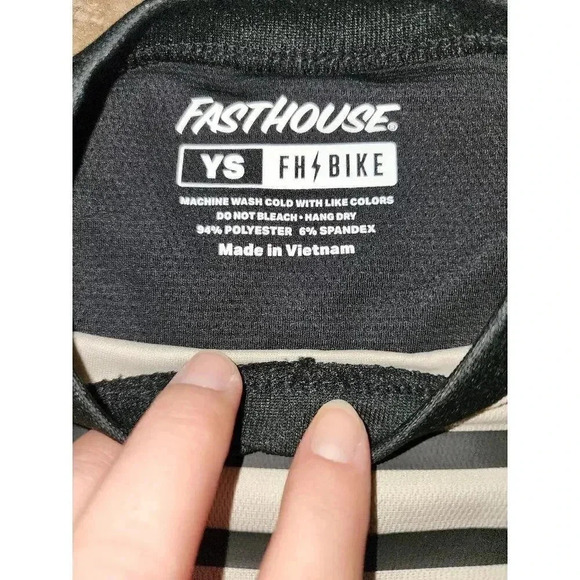 NWT Fasthouse Youth Sidewinder Alloy Long Sleeve Jersey - Picture 3 of 4